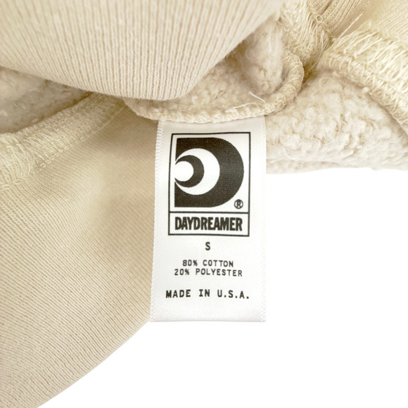 Copied - DAYDREAMER Heart Cutoff Sweatshirt in Dirty White S - Picture 7 of 12